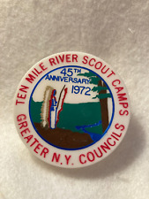 (87) Boy Scouts -   1972 Torchy Plastics - TMR 45th anniv. neckerchief slide picture