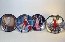 Marilyn Monroe Collector Plates Victor Gadino Limited Editions RARE Set Of 4 picture
