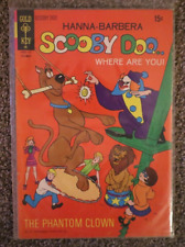 Scooby Doo Comic Where Are You? Gold Key #9 1970 FN 6.0 Grade/BACK COVER DAMAGE picture
