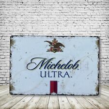 Michelob Ultra Beer Vintage Style Tin Bar Sign Poster Man Cave Collectible New picture