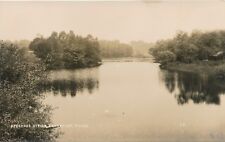 SEARSPORT ME – Opechee Stream Real Photo Postcard rppc picture