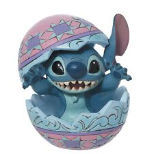 Jim Shore Disney Traditions Stitch in an Easter Egg Figurine 6011919 picture