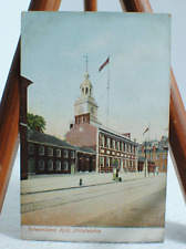 Antique Postcard Independence Hall Philadelphia PA 1909 Postmark picture