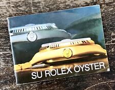 SU ROLEX OYSTER 1987 Booklet Spanish Submariner Explorer GMT Day-Date Daytona / picture