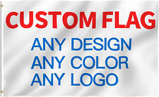 CUSTOM 3'x5' Full Color Single-sided printing Customize Flag Banner picture