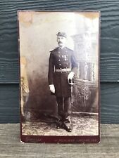 Civil War - 1880s Officer Union Soldier CDV Photo Antique Elkton OR No Name picture