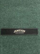 Jameson Irish Whiskey Bar Mat Black NEW 3.5x21