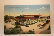 Postcard Convention Hall Lake Erie Cedar Point OH U27 picture