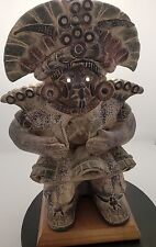 Pottery Replica of Pre-Columbian Zapotec Figure Handmade Light By GODDARD picture
