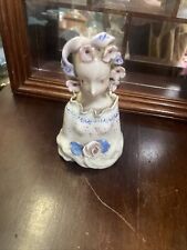 Vtg Cordy Cybis Porcelain Lady Bust Figurine Hand Formed Painted Pottery picture