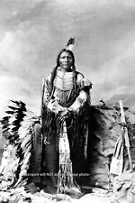Little Big Man PHOTO Battle of Little Bighorn Survivor Indian Charging Bear 1877 picture