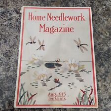 Home Needlework Magazine August 1915 Craft Sewing picture
