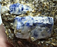 1045 Gram Top Quality Bi Color Natural Sapphire Crystals On Mica Matrix picture
