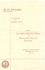 1934-1935 New Orleans Style Show at D. H. Holmes of Minerva Hand Knitted Clothes picture