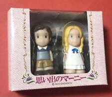 Studio Ghibli When Marnie Was There Finger Puppet Figure Anna & Marnie Rare MINT picture