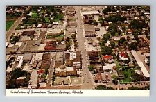 Tarpon Springs FL-Florida, Aerial View of Tarpon Springs, Vintage Postcard picture