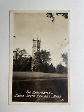 Vtg Ames Iowa IA State College The Camprnile 1943 Antique Postcard picture