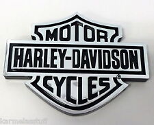 Harley-Davidson Injection Molded Plastic Bar & Shield Emblem 2 3/4