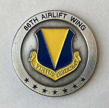 VTG US Air Force USAF 86th Airlift Wing Challenge Coin picture