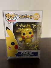 Pikachu Funko Pop Signed By Veronica Taylor And Jason Paige picture
