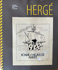 Tintin Hergé Auction catalog Moulinsart 2011 picture