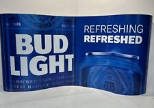 Bud Light Corrugated Roll Out Advertising Sign Banner 10 ft picture
