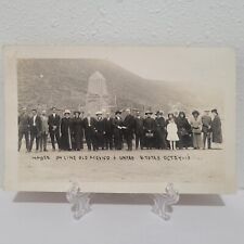 Antique RPPC California USA Mexico Border 1913 Original Postcard picture