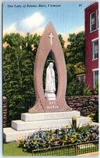 Postcard - Our Lady of Fatima - Barre, Vermont picture