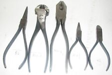 Lot of 5 Utica vintage assorted pliers picture
