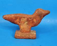 Shooting Gallery Target Knock Down Small Cast Iron Bird Antique Early picture