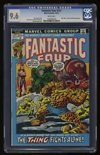 Fantastic Four #127 CGC NM+ 9.6 White Pages John Buscema Cover Marvel 1972 picture