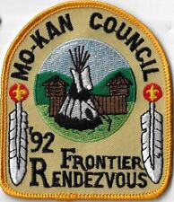92 Frontier Rendezvous Mo=kan Council YEL Bdr. [X-1846] picture