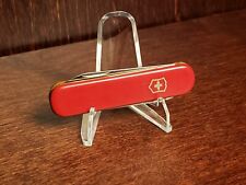 Vintage Victorinox Escort 74mm Swiss Army Knife 1950's Brass Liners picture