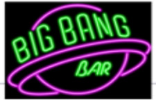 New Big Bang Bar Purple Neon Light Sign 24