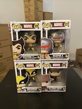 Funko Pop Marvel Wolverine 50 Years Complete Set of 4 - Mint - In Stock picture
