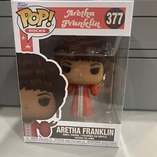 Funko Pop Rocks #377 Aretha Franklin Red Dress Collectible Vinyl Figure NEW picture