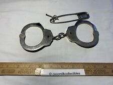 Vintage Handcuffs Jay-Pee with Key Made in Spain Heavy Duty Police Security picture