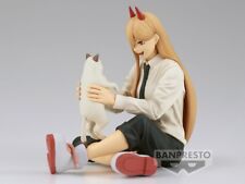 Chainsaw Man Anime Figure Break Time Collection Vol.2 Power Meowy cat sitting picture