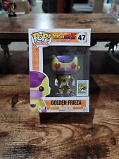 Funko Pop Dragon Ball Z Golden Frieza SDCC Ex #47 Red Eyes *Light Box Damage* picture