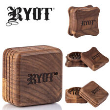 RYOT Wood Grinder 1905 | Grinders Smoke Walnut Body Smoking Kannastor Chocolate picture