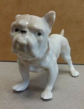 Vintage Porcelain ENGLISH BULLDOG Figurine Statue B&G Made in Japan Replica picture