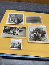 Lot Of 10 Black And White Vintage Pictures Lot A23 picture