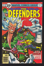 DEFENDERS #38 1976 Rick Buckler cvr Sal Buscema art Cage Valkyrie Strange MVS picture