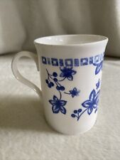 Vintage Floral Mug Crown Trent Fine Bone China Made in England Mug Floral design picture