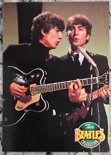 1993  GEORGE & JOHN - THE BEATLES ON-STAGE PROMO CARD 7 OF 9         (YY) picture