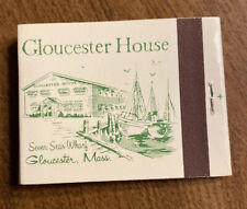 Vintage Gloucester House Restaurant Seven Seas Wharf Massachusetts MA Matchbook picture