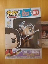 Greg Brady Funko Pop #693 Signed by Barry Williams JSA COA picture