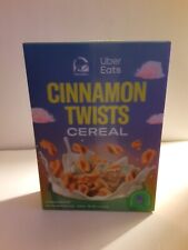 Taco Bell x Uber Eats Cinnamon Twists Cereal - Color Changing Reflective Box NEW picture
