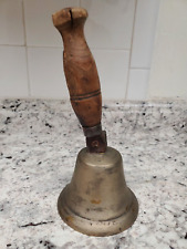 Very Old Bell Hand Held Brass/Bronze 9