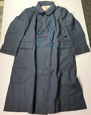 WWI FRENCH M1915 HORIZON BLUE WOOL WINTER OVERCOAT GREATCOAT- SIZE 1 (36-38R) picture